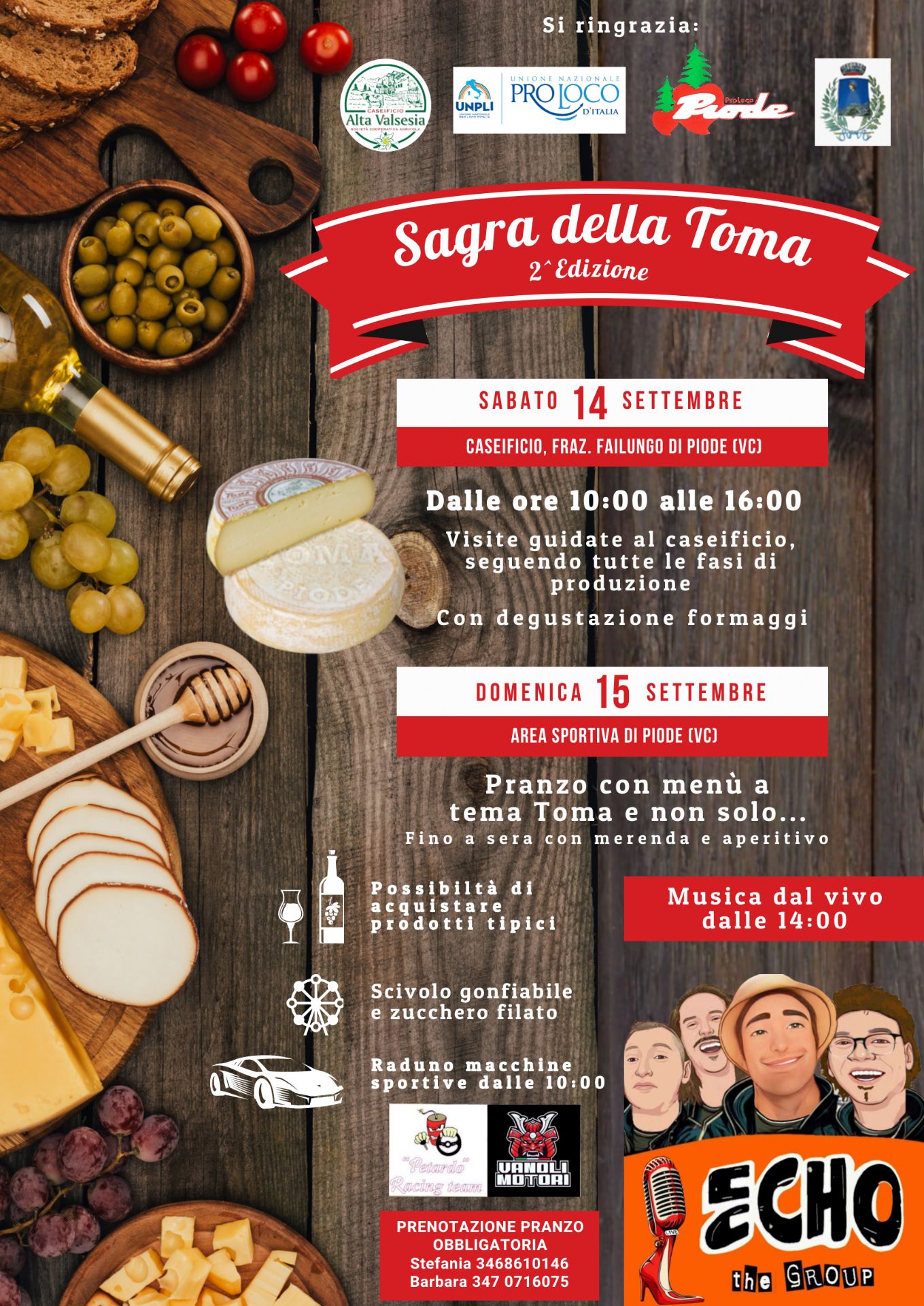 Locandina Sagra della Toma