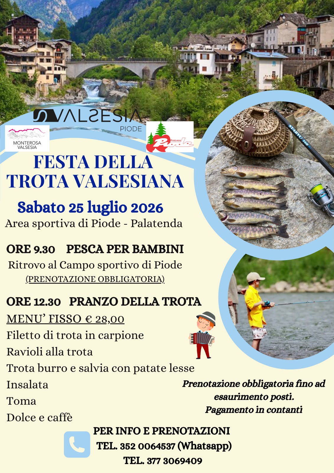 Festa della Trota Valsesiana 2026