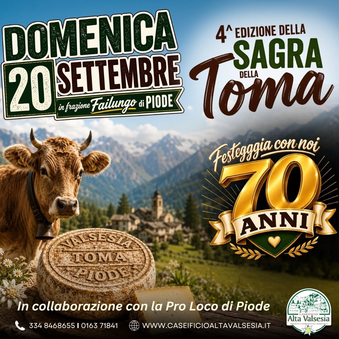 4° Sagra della Toma - 20 settembre
