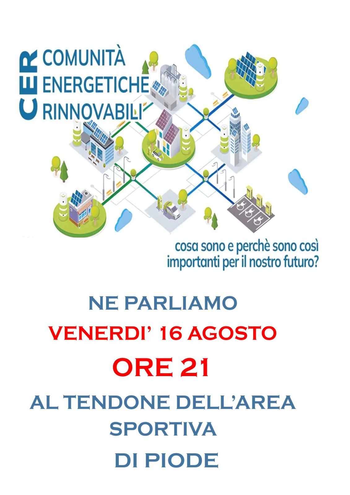 Locandina dell'appuntamento