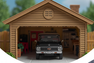 Locazione di n. otto posti auto e 1 posto moto o apecar presso il parcheggio di proprietà comunale coperto (immagine esemplificativa generata con IA)